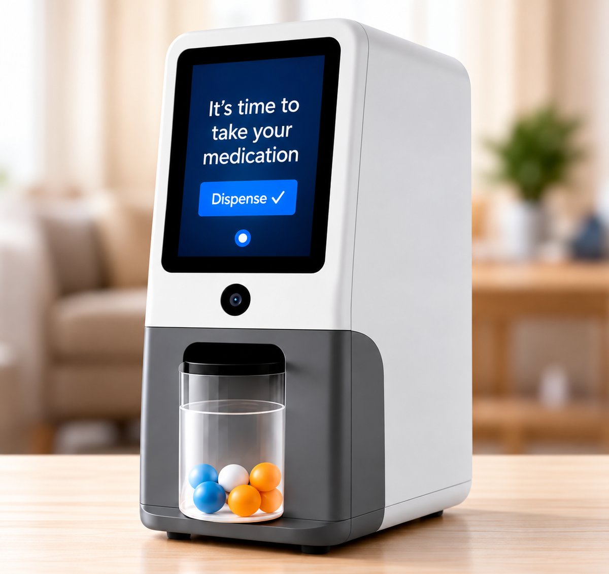 AI Senior Care Smart Medication Reminder device